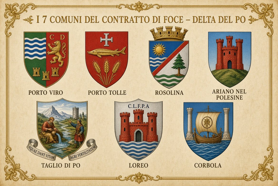 Mappa Delta del Po